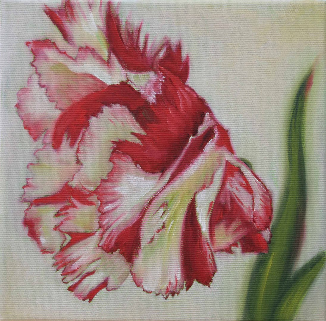 20x20cm, Öl auf Leinwand